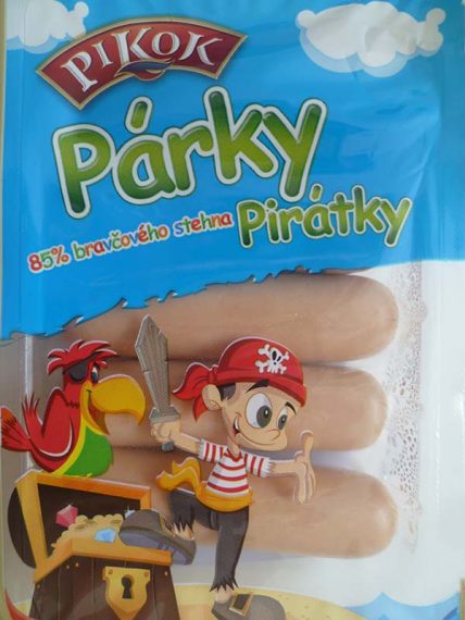 Pirátske párky. Lidl