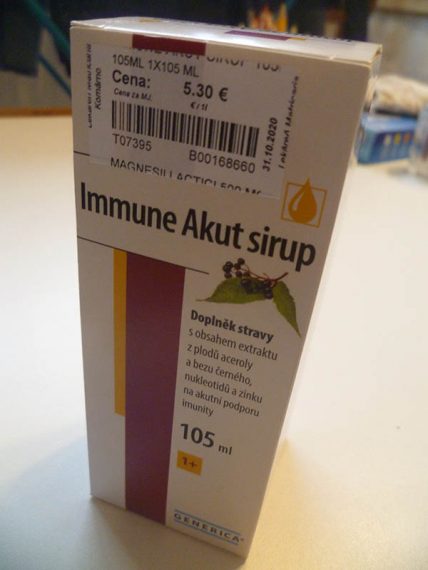 Immune Akut Sirup. Pre deti od 1 roka. Lekáreň