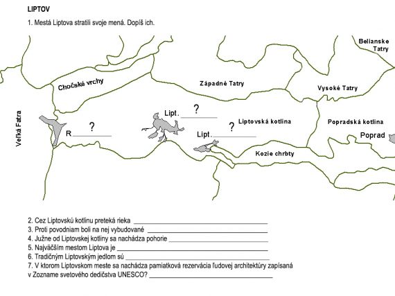 Liptov.4. ročník Vlastiveda